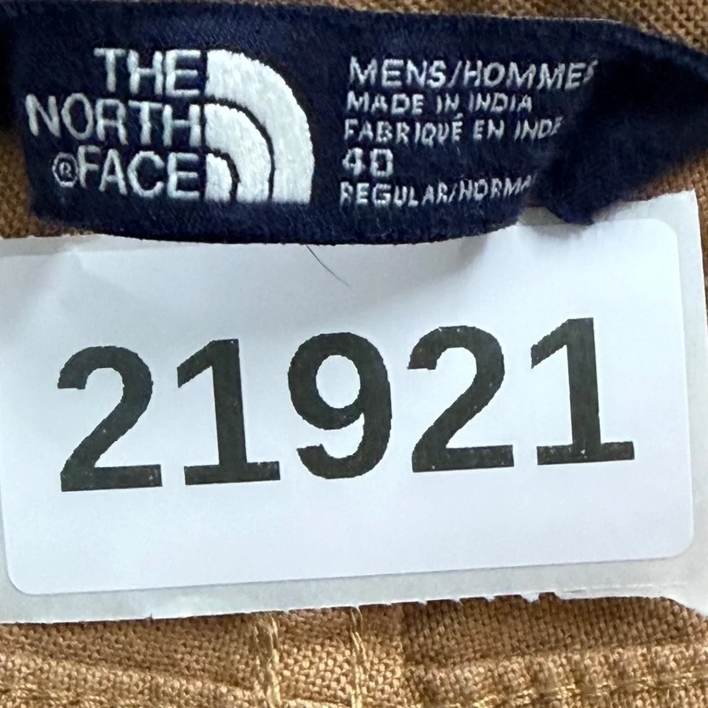 The North Face Pants Mens 40X32 Brown Straight Leg Stretch Hiking Utility Rugged
